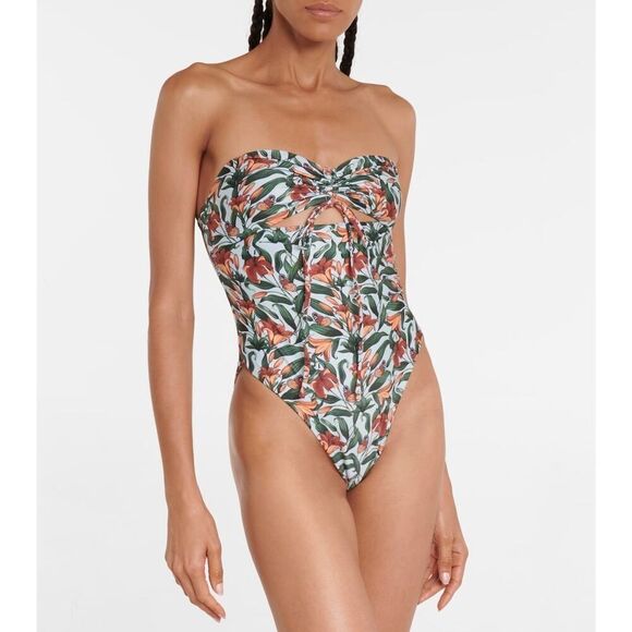 Agua by Agua Bendita Monarca Azul One Piece Swimsuit M - Picture 2 of 12